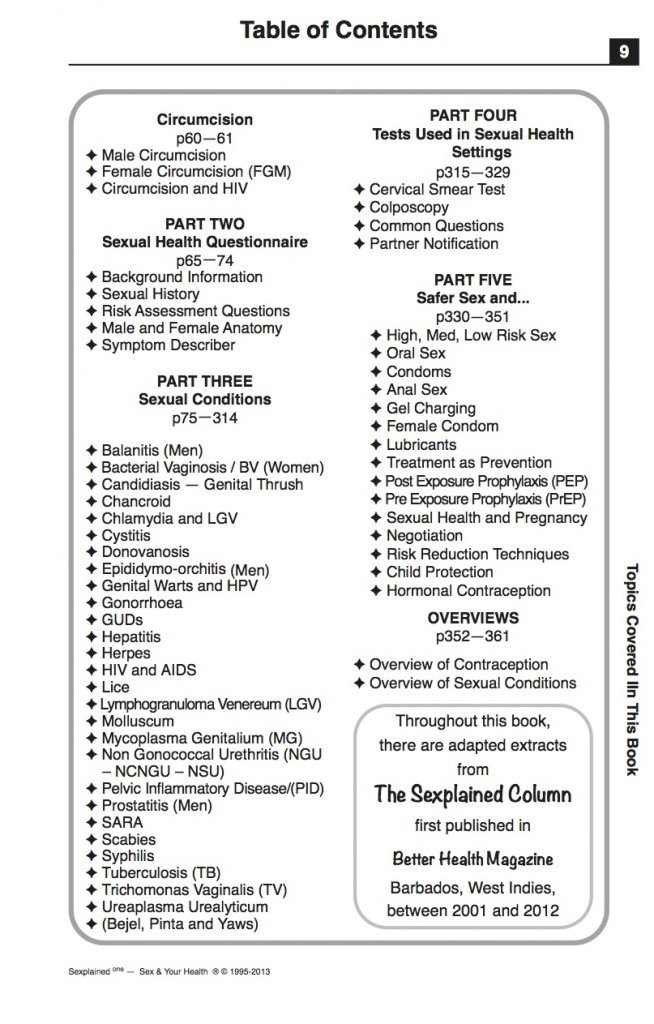 Table of Contents p2